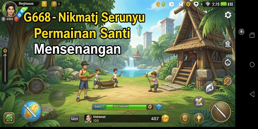Tampilan gameplay G668 yang menarik dan menghibur.