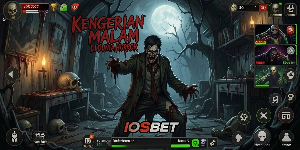 Tangkapan layar gameplay menakutkan dari IOSBET yang memicu ketegangan