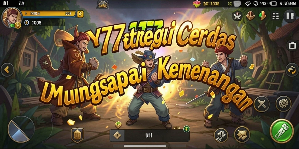 Tampilan gameplay seru dan mendebarkan dari YN777.